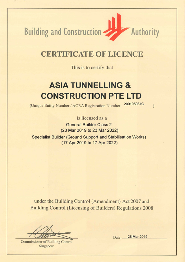 General Builder Licence 2